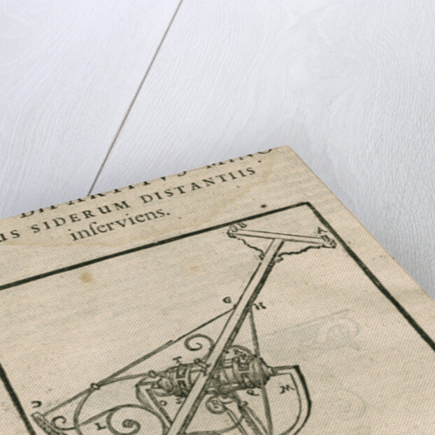 Tycho Brahe's Bipartite arc by Anonymous