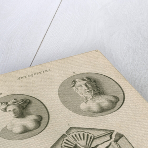 Stone antiquities found at Netherby by Anonymous