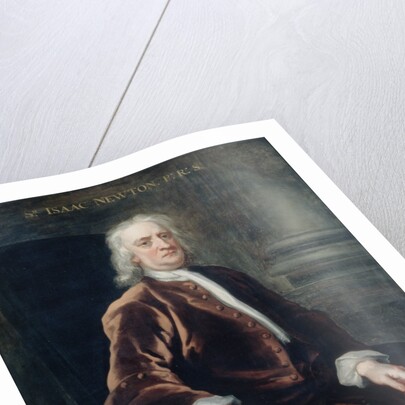 Portrait of Isaac Newton (1642-1727) by John Vanderbank