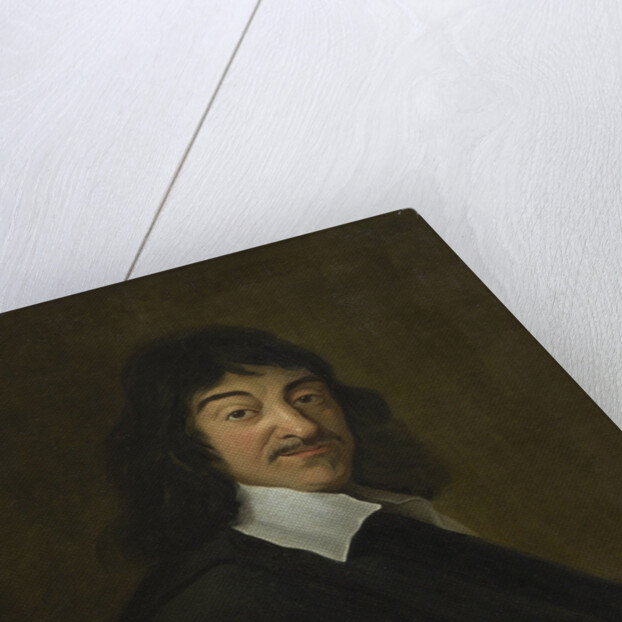 Portrait of Rene Descartes (1596-1650) by unknown