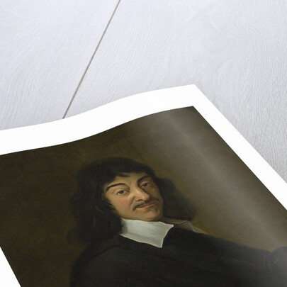 Portrait of Rene Descartes (1596-1650) by unknown