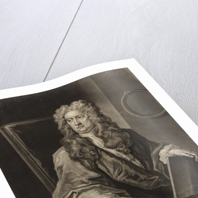 Portrait of Isaac Newton (1642-1727) by John Faber the Younger