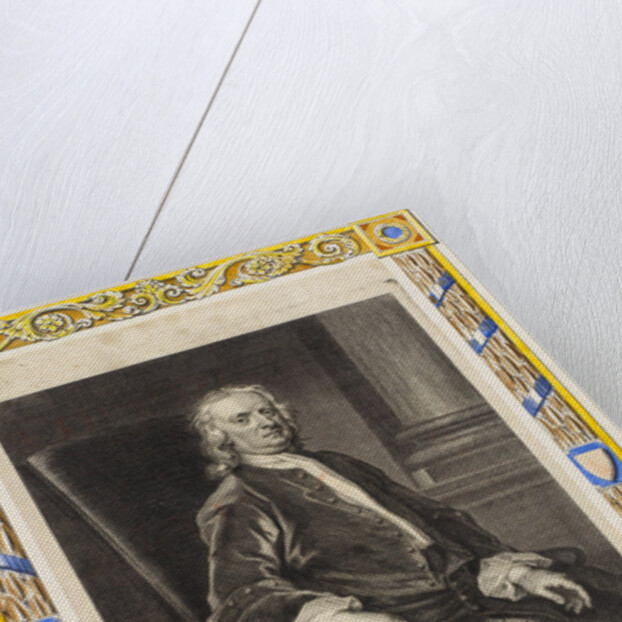 Portrait of Isaac Newton (1642-1727) by George Vertue