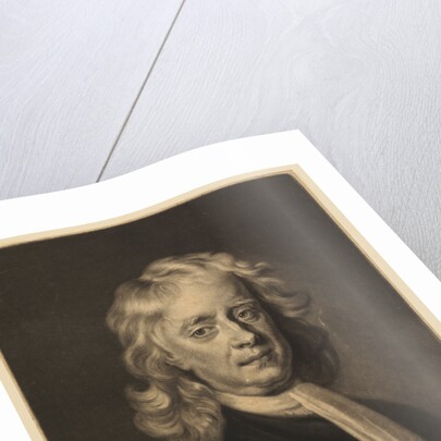 Portrait of Isaac Newton (1642-1727) by James McArdell