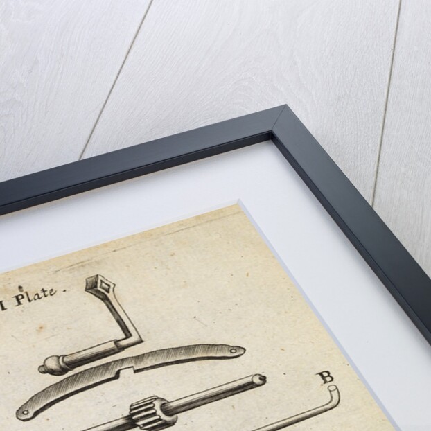 Component parts of Boyle's second air pump by Anonymous