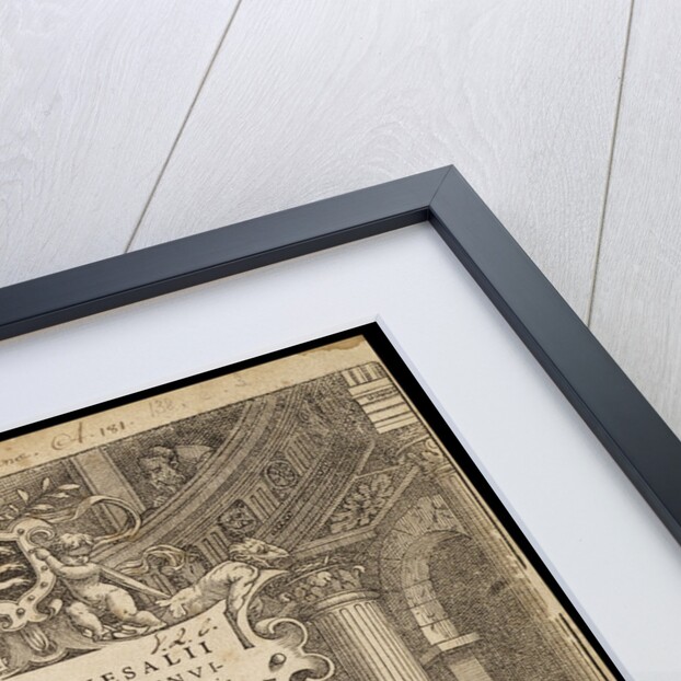 Title page of 'De humani corporis fabrica' by Studio of Titian