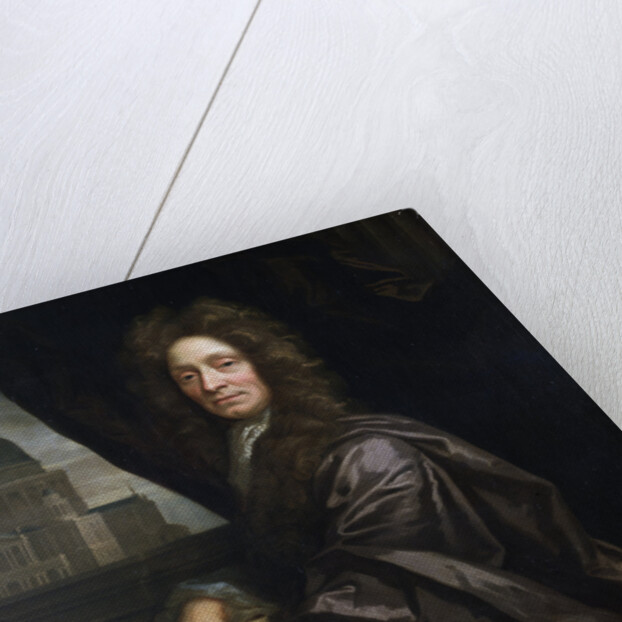 Portrait of Christopher Wren (1632-1723) by John Closterman