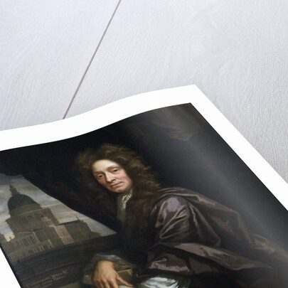 Portrait of Christopher Wren (1632-1723) by John Closterman