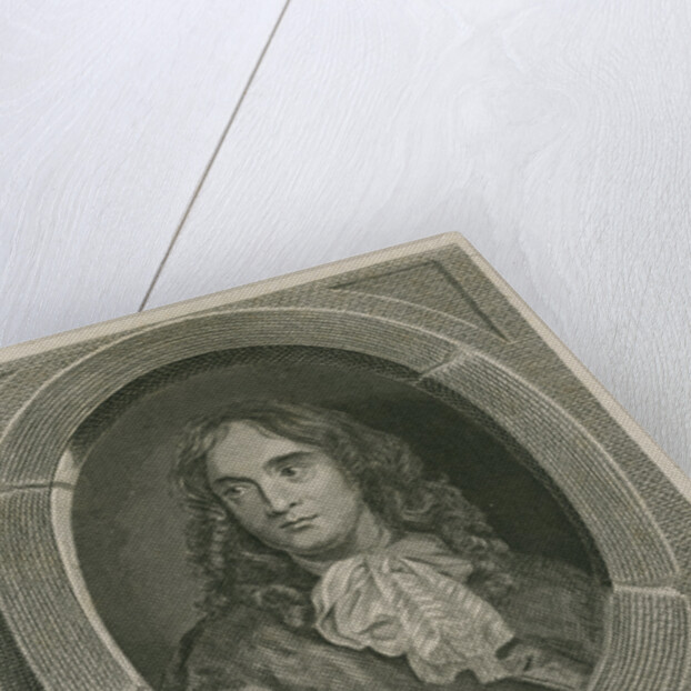 Portrait of Thomas Flatman (1635-1688) by Anthony Walker