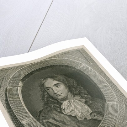 Portrait of Thomas Flatman (1635-1688) by Anthony Walker