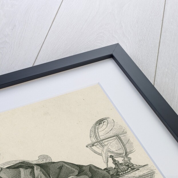 Portrait of Bernard le Bovier de Fontenelle (1657-1757) by Leonie Lacoste Chollet