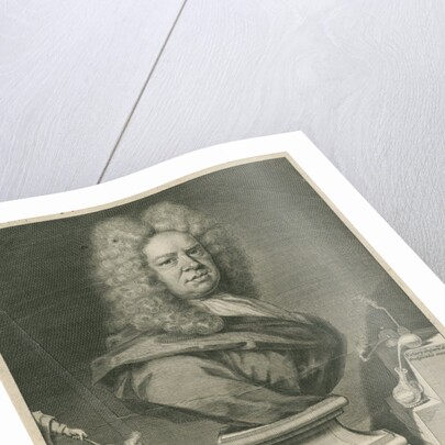 Portrait of Ambrose Godfrey (1680-1756) by George Vertue