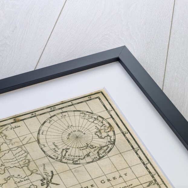 Map of William Dampier's circumnavigation of the world, 1703 by Anonymous