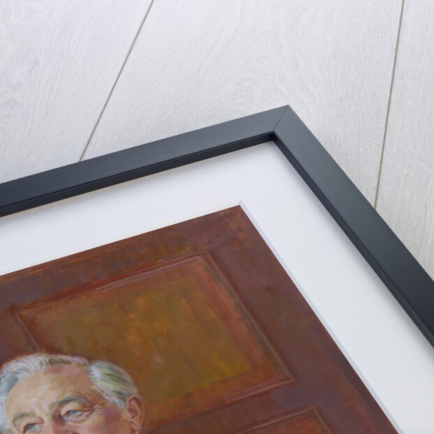 Portrait of George Porter, Baron Porter of Luddenham (1920-2002) by June Mendoza