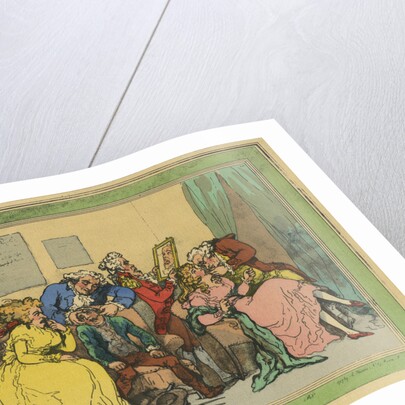 Transplanting of teeth by Thomas Rowlandson