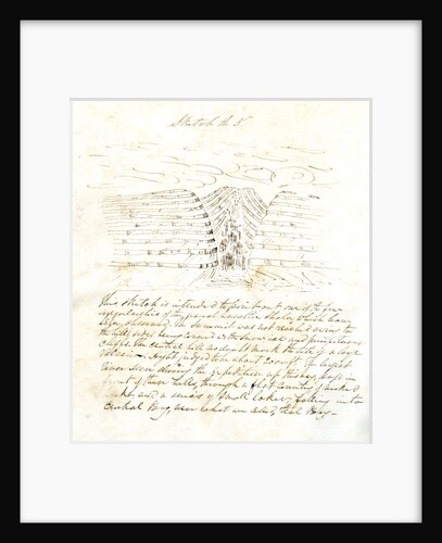 Basalt formations and waterfall, Kerguelen Islands by John Robertson