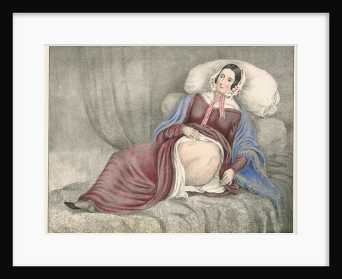 Portrait of Elizabeth Powis showing a leg amputation by Leonard