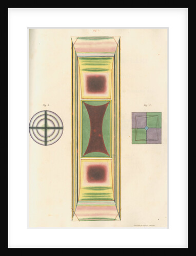 Apophyllite under polarized light by William Home Lizars