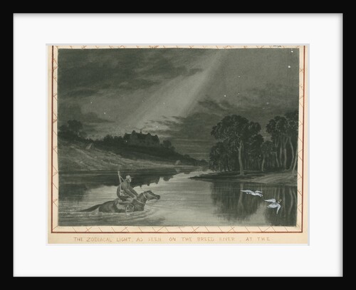 'The zodiacal light as seen on the Breed River' by Charles Piazzi Smyth
