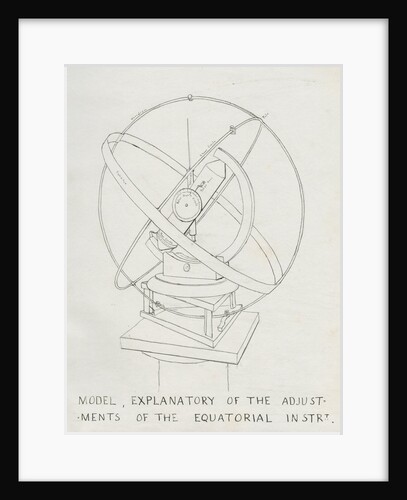 Model intended to show error adjustments in zodiacal light observation by Charles Piazzi Smyth