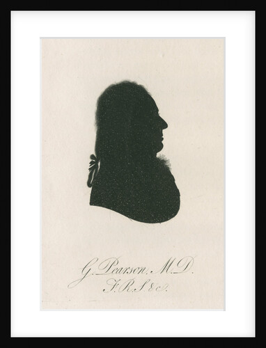 Portrait silhouette of George Pearson (d.1828) by Anonymous
