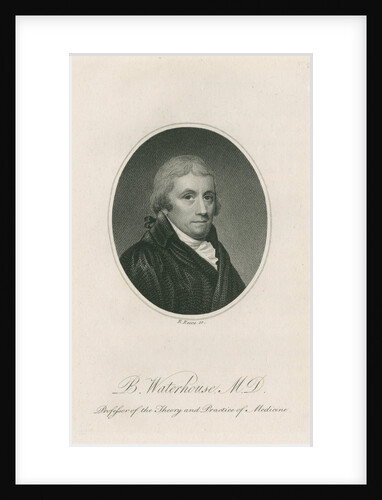 Portrait of Benjamin Waterhouse (1754-1846) by Richard Reeve