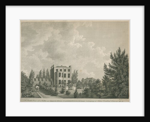 Villa at Grove Hill, Camberwell, in Surrey by Thomas Medland