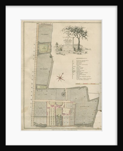 'A plan of Grove Hill, Camberwell, Surrey' by James Edwards
