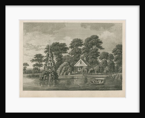 Pleasure garden at Grove Hill, Camberwell, in Surrey by Anonymous