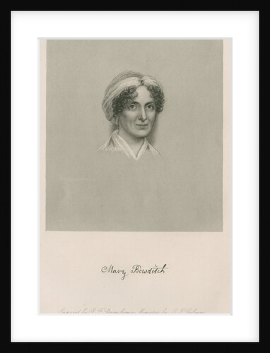 Portrait of Mary Bowditch (1781-1834) by G F Storm
