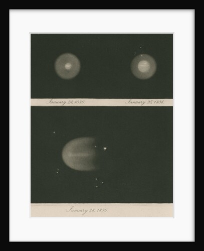 Halley's Comet, January 1836 by James Basire III