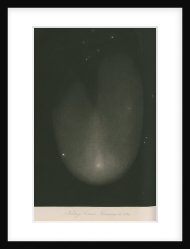 Halley's Comet, 14 February 1836 by James Basire III