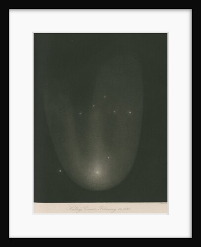 Halley's Comet, 16 February 1836 by James Basire III