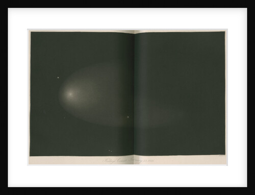 Halley's Comet, 23 February 1836 by James Basire III
