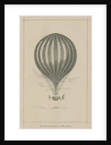 'The Vauxhall balloon of Mr. Green' by William Ballingall