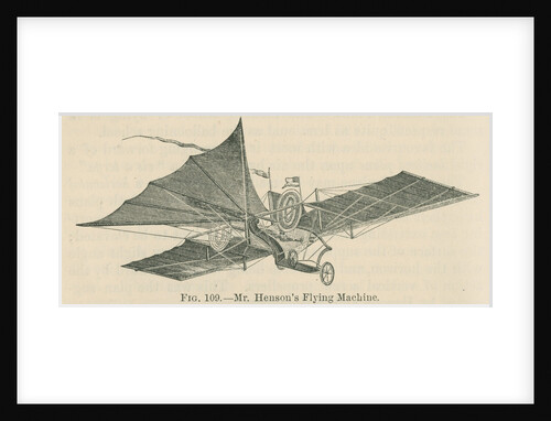 'Mr Henson's flying machine' by William Ballingall