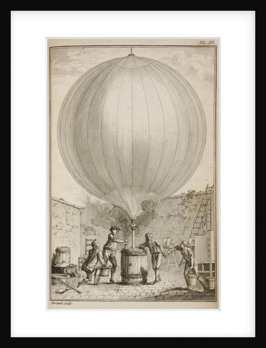 Filling a balloon with hydrogen gas by Bertault
