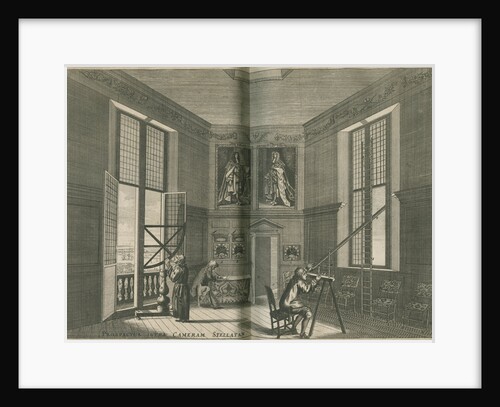 The Octagon Room at the Royal Observatory, Greenwich by Francis Place