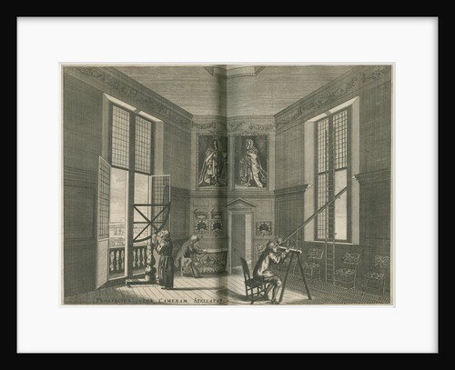 The Octagon Room at the Royal Observatory, Greenwich by Francis Place