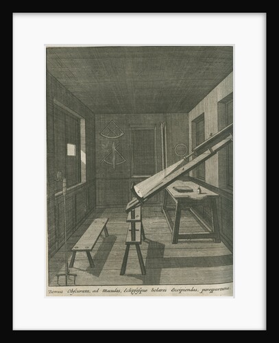 Method of observing the Sun at the Royal Observatory, Greenwich by Francis Place