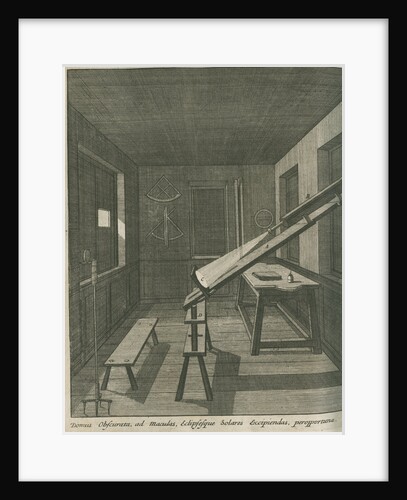 Method of observing the Sun at the Royal Observatory, Greenwich by Francis Place