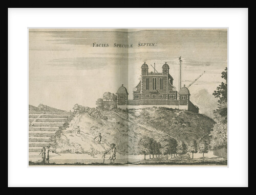 View facing the Royal Observatory, Greenwich by Francis Place