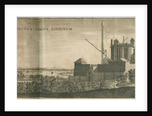 View towards London from the Royal Observatory, Greenwich by Francis Place