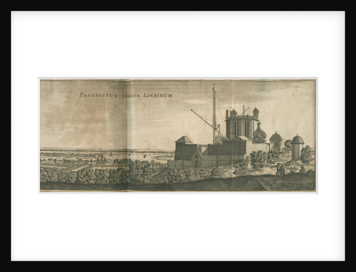 View towards London from the Royal Observatory, Greenwich by Francis Place