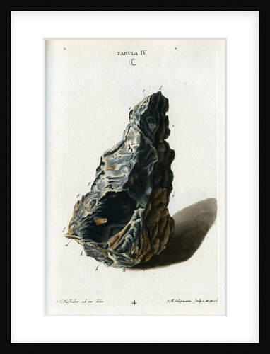 Crude white silver by Johann Michael Seligmann