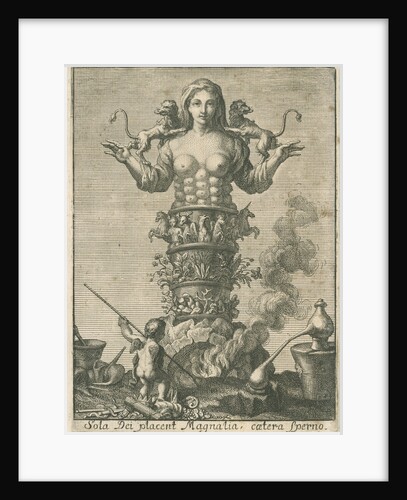 An allegory of chemistry and nature by unknown