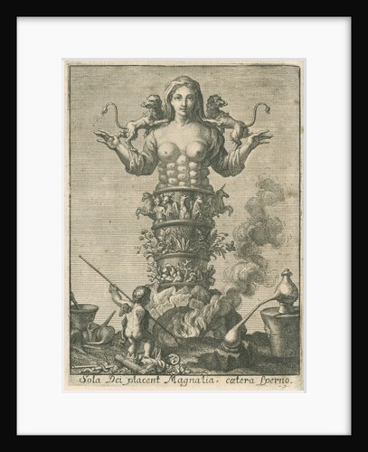 An allegory of chemistry and nature by unknown