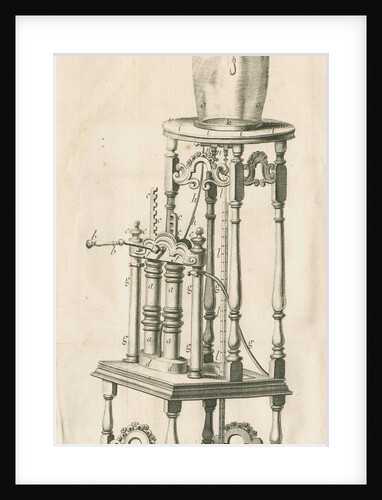 Francis Hauksbee's air pump by unknown