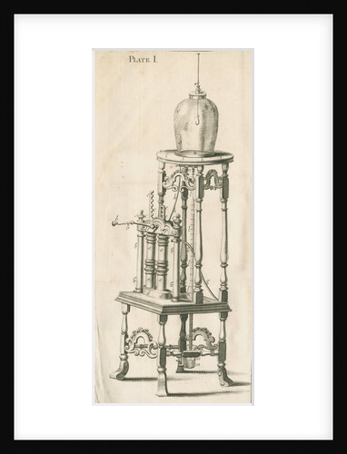 Francis Hauksbee's air pump by unknown