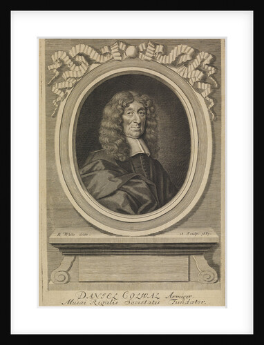 Portrait of Daniel Colwall (d.1690) by Robert White
